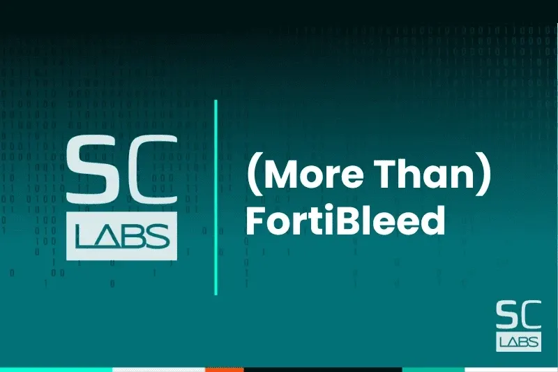 SpyCloud Labs report: (More Than) FortiBleed