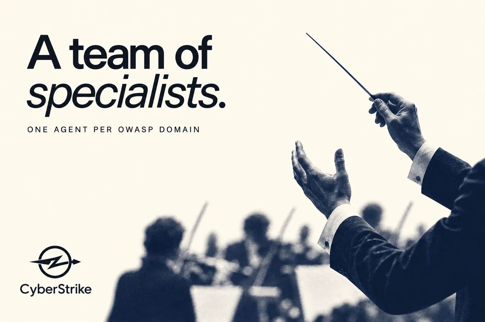 A team of specialists: one agent per OWASP domain